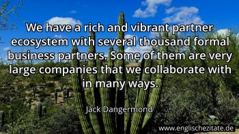 Englisches Zitat von Jack Dangermond als Bild