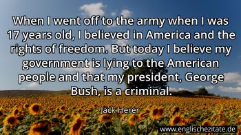 Englisches Zitat von Jack Herer als Bild
