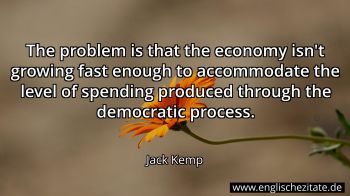 Englisches Zitat von Jack Kemp als Bild