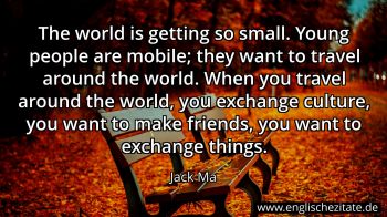 Englisches Zitat von Jack Ma als Bild