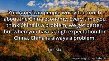 Englisches Zitat von Jack Ma als Bild