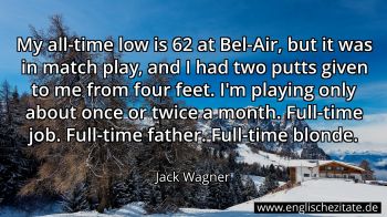 Englisches Zitat von Jack Wagner als Bild