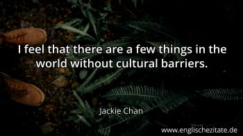 Englisches Zitat von Jackie Chan als Bild