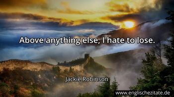 Englisches Zitat von Jackie Robinson als Bild
