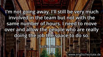 Englisches Zitat von Jackie Stewart als Bild