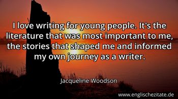 Englisches Zitat von Jacqueline Woodson als Bild