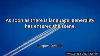 Englisches Zitat von Jacques Derrida als Bild