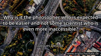 Englisches Zitat von Jacques Derrida als Bild