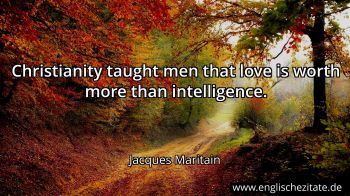 Englisches Zitat von Jacques Maritain als Bild
