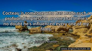 Englisches Zitat von Jacques Rivette als Bild