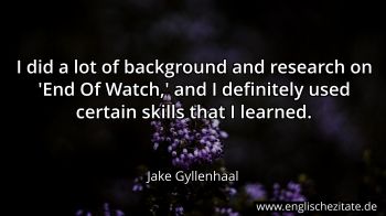 Englisches Zitat von Jake Gyllenhaal als Bild