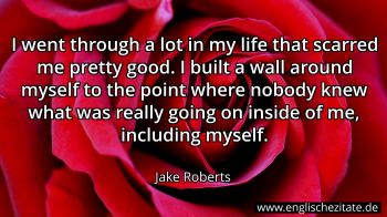 Englisches Zitat von Jake Roberts als Bild