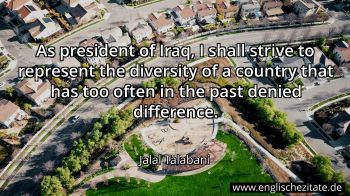 Englisches Zitat von Jalal Talabani als Bild