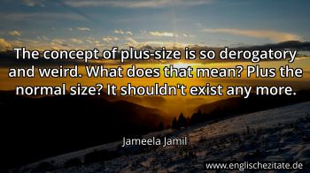 Englisches Zitat von Jameela Jamil als Bild