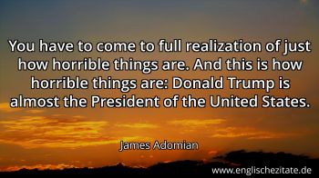 Englisches Zitat von James Adomian als Bild