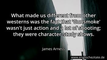 Englisches Zitat von James Arness als Bild