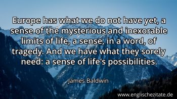 Englisches Zitat von James Baldwin als Bild