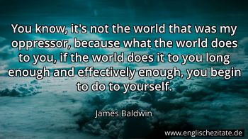 Englisches Zitat von James Baldwin als Bild