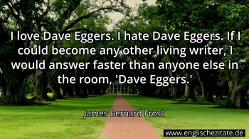 Englisches Zitat von James Bernard Frost als Bild