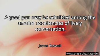 Englisches Zitat von James Boswell als Bild
