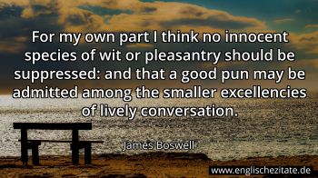 Englisches Zitat von James Boswell als Bild