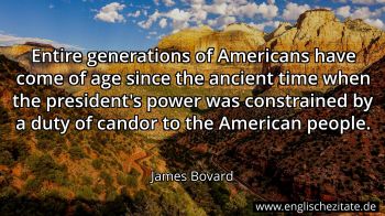 Englisches Zitat von James Bovard als Bild
