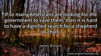 Englisches Zitat von James Bovard als Bild