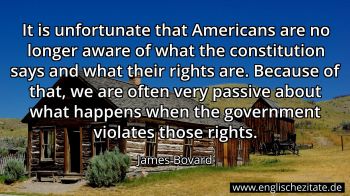 Englisches Zitat von James Bovard als Bild