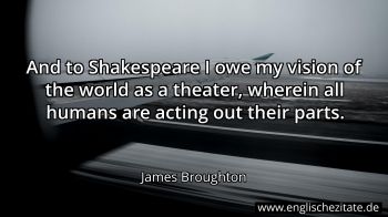 Zitate william englisch shakespeare William Shakespeare