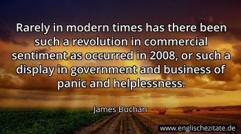 Englisches Zitat von James Buchan als Bild