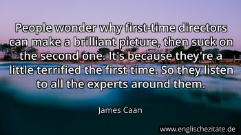 Englisches Zitat von James Caan als Bild