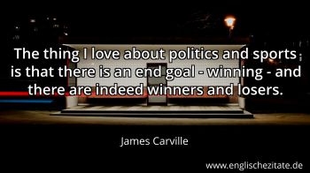 Englisches Zitat von James Carville als Bild