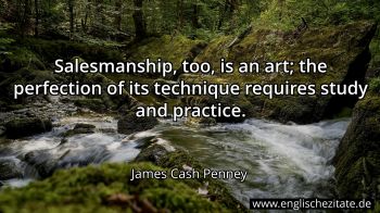 Englisches Zitat von James Cash Penney als Bild