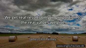 Englisches Zitat von James Cash Penney als Bild