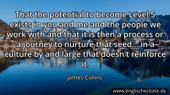 Englisches Zitat von James Collins als Bild