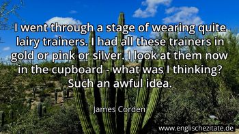 Englisches Zitat von James Corden als Bild