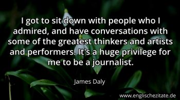 Englisches Zitat von James Daly als Bild