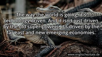 Englisches Zitat von James Dyson als Bild