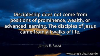 Englisches Zitat von James E. Faust als Bild