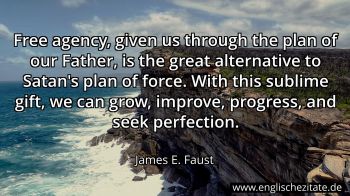 Englisches Zitat von James E. Faust als Bild