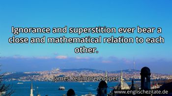 Englisches Zitat von James Fenimore Cooper als Bild