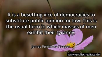 Englisches Zitat von James Fenimore Cooper als Bild