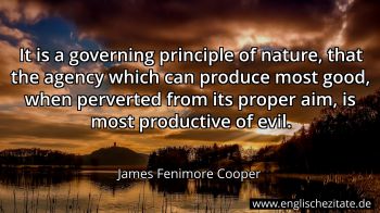Englisches Zitat von James Fenimore Cooper als Bild