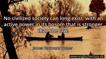 Englisches Zitat von James Fenimore Cooper als Bild