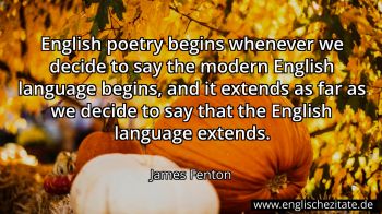 Englisches Zitat von James Fenton als Bild