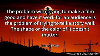 Englisches Zitat von James Frain als Bild