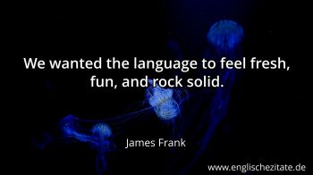 Englisches Zitat von James Frank als Bild