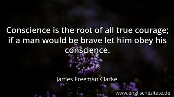 Englisches Zitat von James Freeman Clarke als Bild