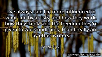 Englisches Zitat von James Frey als Bild