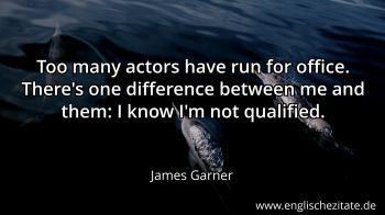 Englisches Zitat von James Garner als Bild